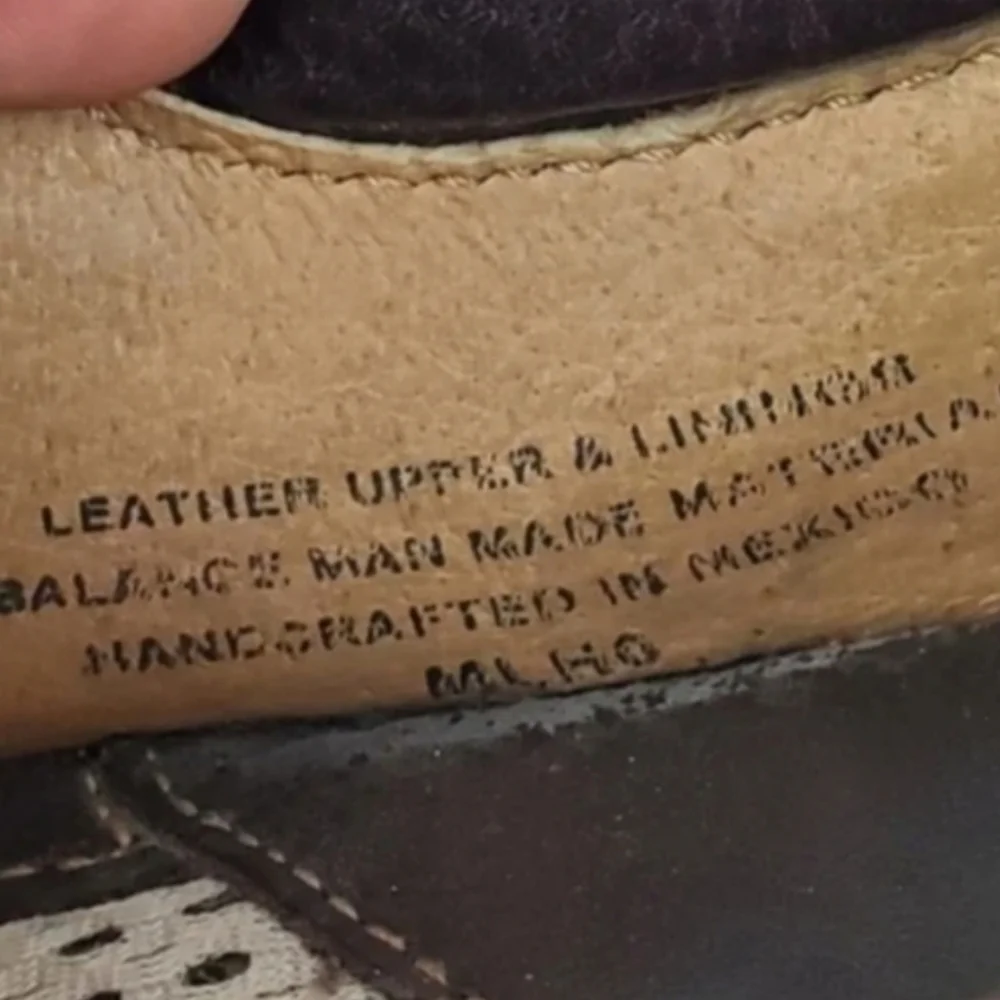 Born brown leather flat loafers Size 6/36.5